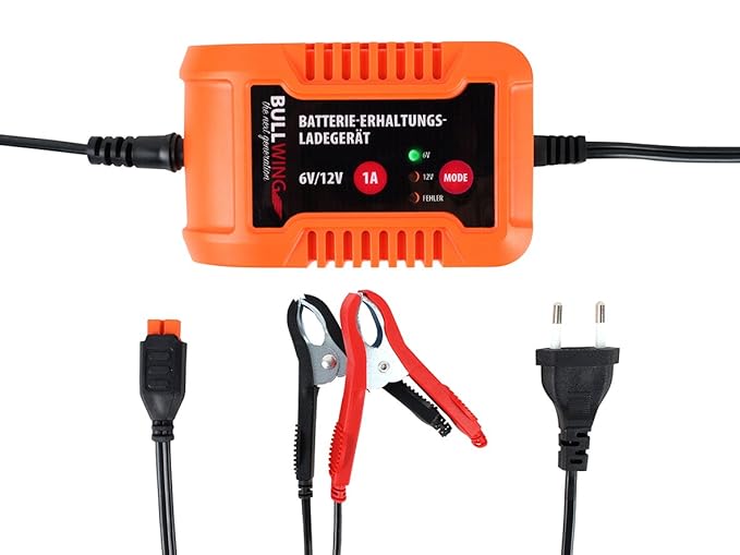 Batterie-Erhaltungsladegerät 6/12V 1A BULLWING