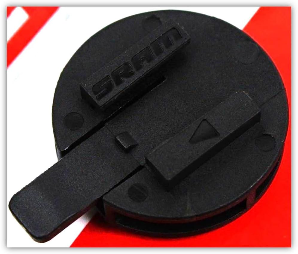 SRAM QuickView Bicycle Computer Mount Adaptor for Garmin Edge 205 305 605 705, SRAM decal Included