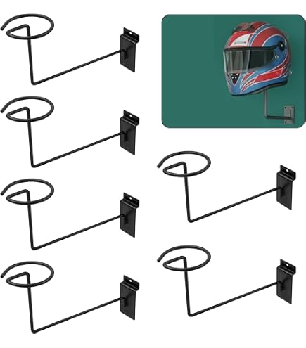 Wire Hat Display Rack For Slat Wall Or Grid Wall – Black Steel Holder For Multiple Hats - View #2