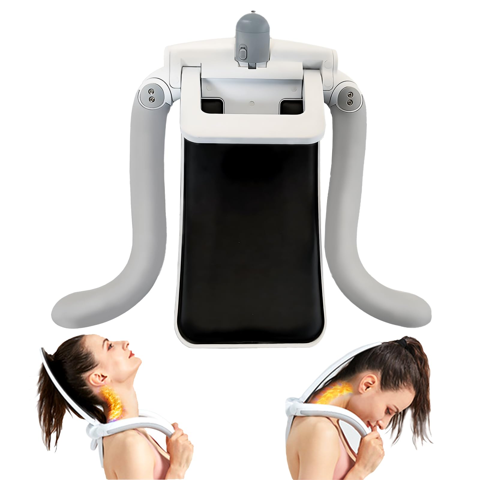 Photo 1 of Neck Trainer with Adjustable Resistance for Neck Discomfort Relief Strength Training & Mobility Improvement for Athletes Desk Workers Phubbers Cervical Spondylosis Degeneration Alleviate Fatigue