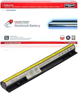 DR. BATTERY L12M4E01 Battery Compatible with Lenovo IdeaPad G400S G500S G505S G510S Z710 S410p S510p Z40-70 Z50-70 G50-80 L12L4E01 L12M4A02 L12L4A02 121500171 121500175 L12S4E01 [14.4V/2200mAh/32Wh]