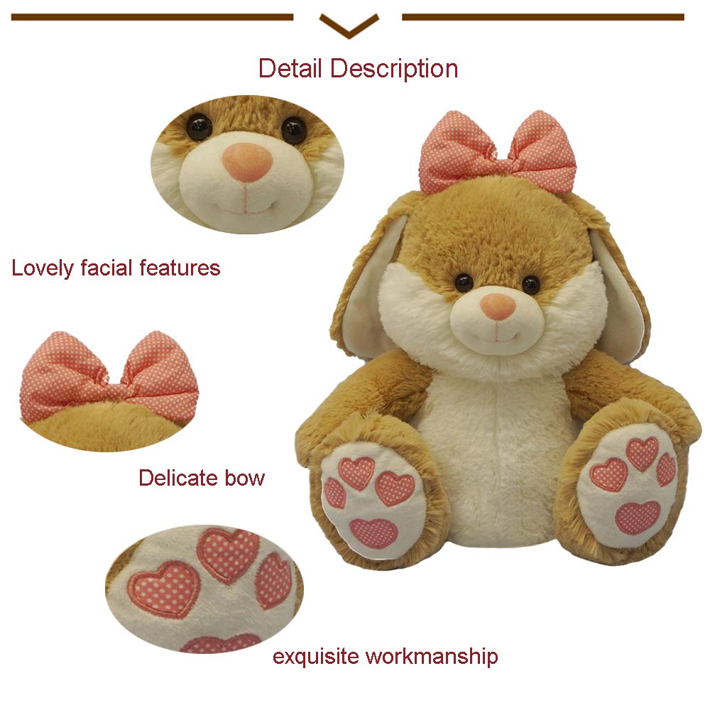DORE Rabbit Plush Stuffed Animals Plush Toys for Kids Brithday Gifts,11\
