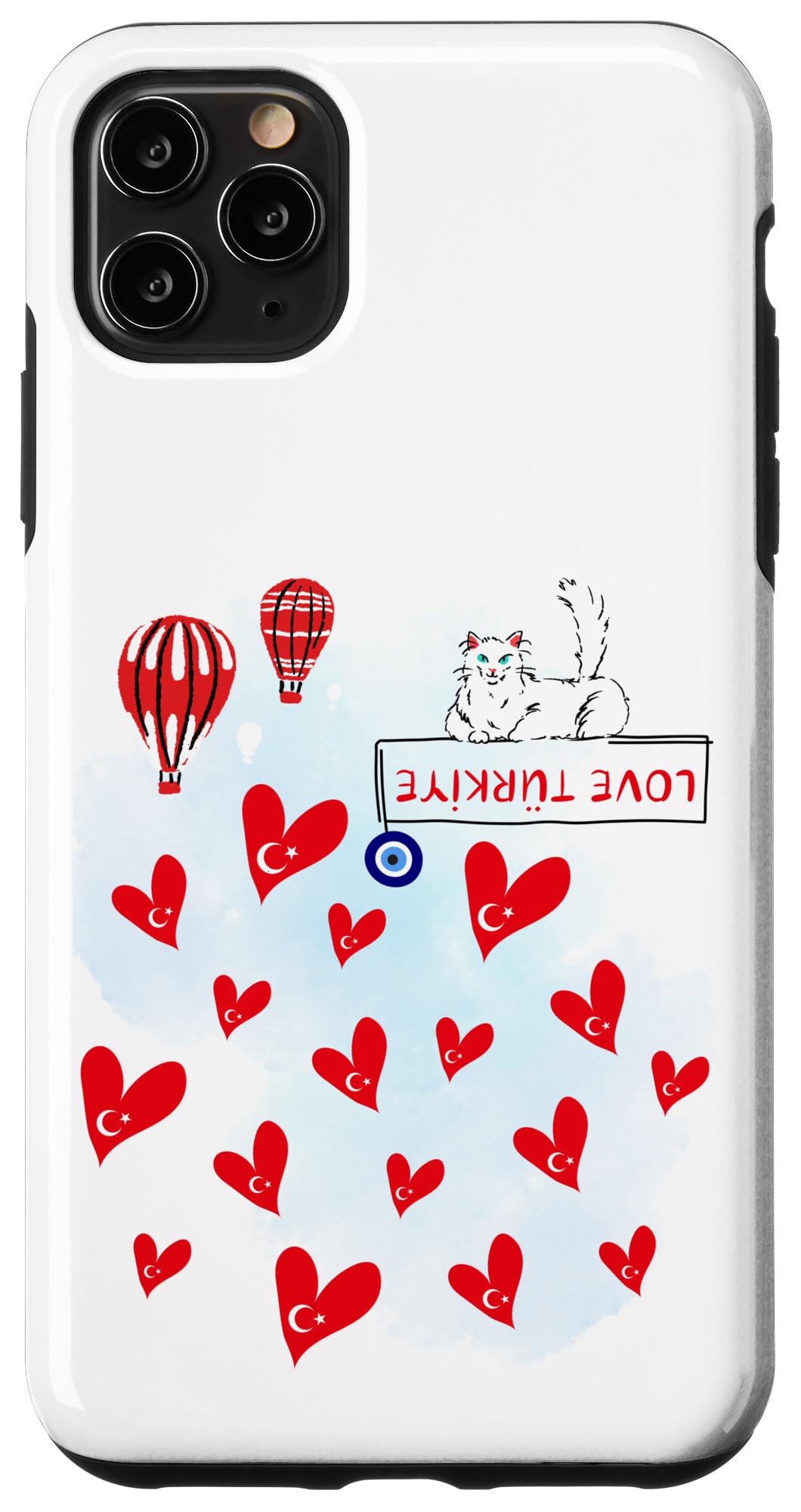 iPhone 11 Pro Max Turkey - Love Türkiye Case