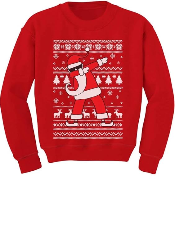 girls xmas jumper dress