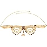 Efulgenz Kamarbandh Belly Chain Waist Belt Wedding Bridal Indian Jewelry for Women
