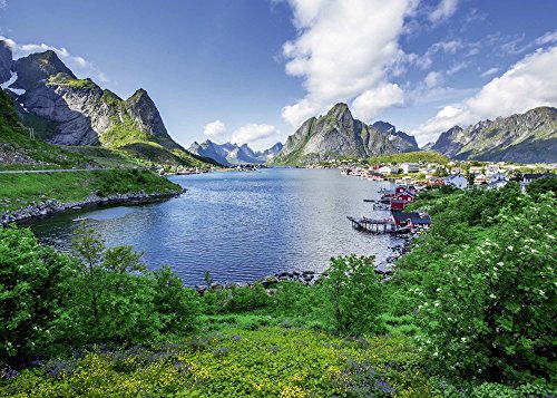 Ravensburger Puzzle 19711 - Auf den Lofoten - 1000 Teile Puzzle für Erwachsene und Kinder ab 14 Jahren, Landschaftspuzzle – Bild 3