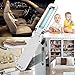 BRIGHTINWD Foldable UV Sanitizing Wand Mini Travel UV Light Sterilizer Kills Mold, Bacteria, Germs, Viruses Give Your Family a Clean Living Environment at Home, Office, School, Hotel Without Chemical