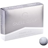 Snell Golf Prime 2.0 Golf Ball 2-Piece Construction - New XV3 Urethane Cover - 80-85 Compression Range