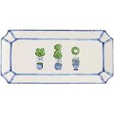 Mud Pie Ceramic Topiary Tray