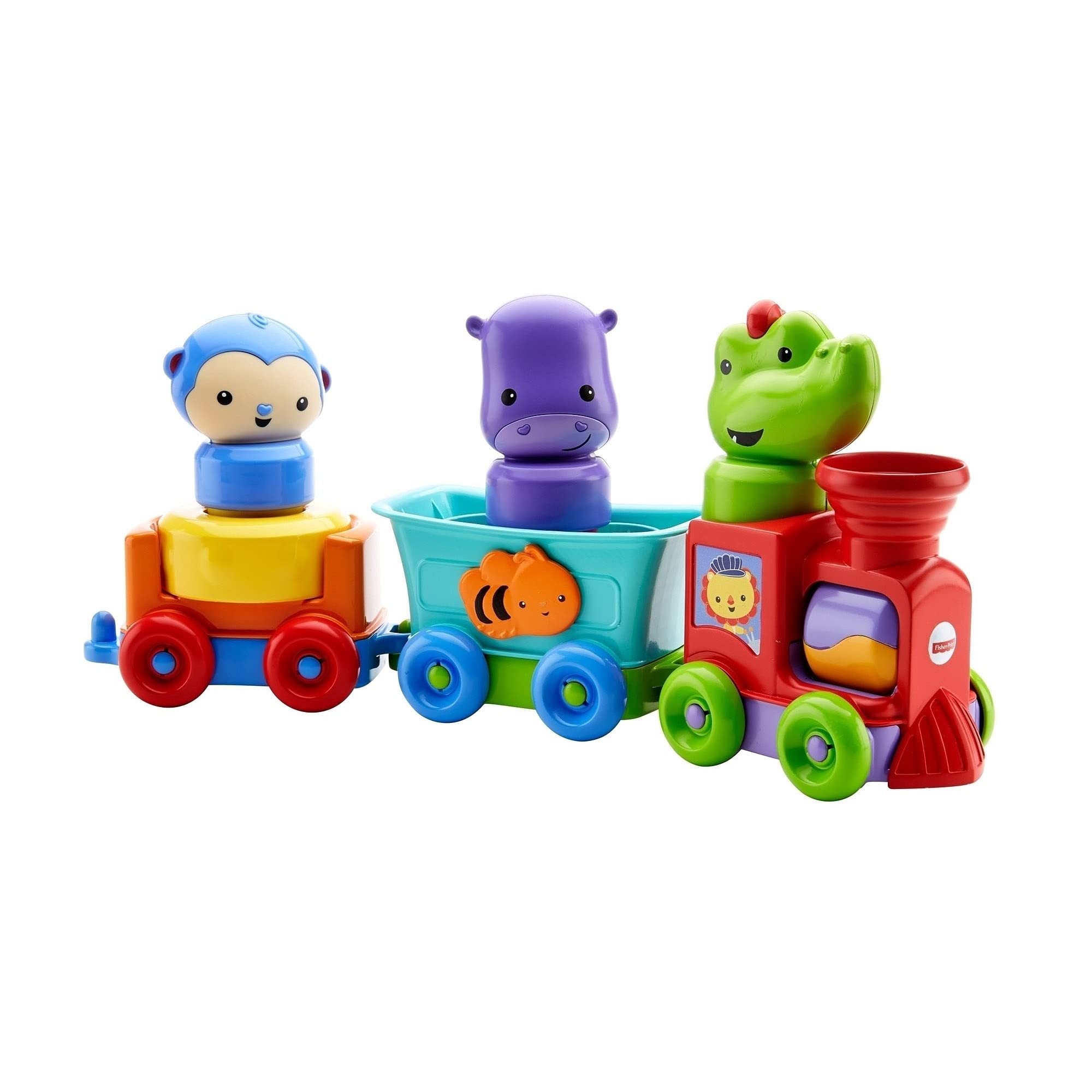 Fisher-Price Mattel DMC44 Rattle Fun Animal Train