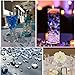 4.5mm pack of 10000pcs Acrylic Crystal Diamond For Vase Fillers, Party Table Scatter, Wedding, Photography, Party Decoration, Crafts DIY Project - Purple