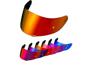 PSLER k1s Visor - k1 Helmet Visor k3sv Tinted Visor k5 Face Shield Replacement for k1 k1s k3sv k5,Deep Red