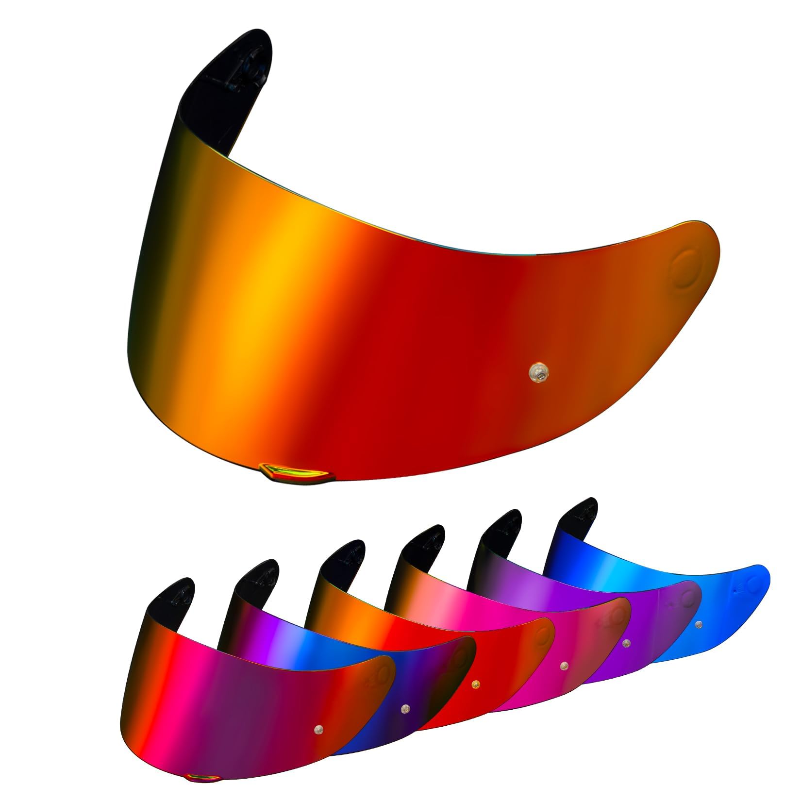 Photo 1 of PSLER k1s Visor - k1 Helmet Visor k3sv Tinted Visor k5 Face Shield Replacement for k1 k1s k3sv k5,Deep Red