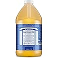 Dr. Bronner's - Pure-Castile Liquid Soap (Peppermint, 64 ounce) - Made with Organic Oils, 18-in-1 Uses: Face, Body, Hair, Laundry, Pets and Dishes, Concentrated, Vegan, Non-GMO