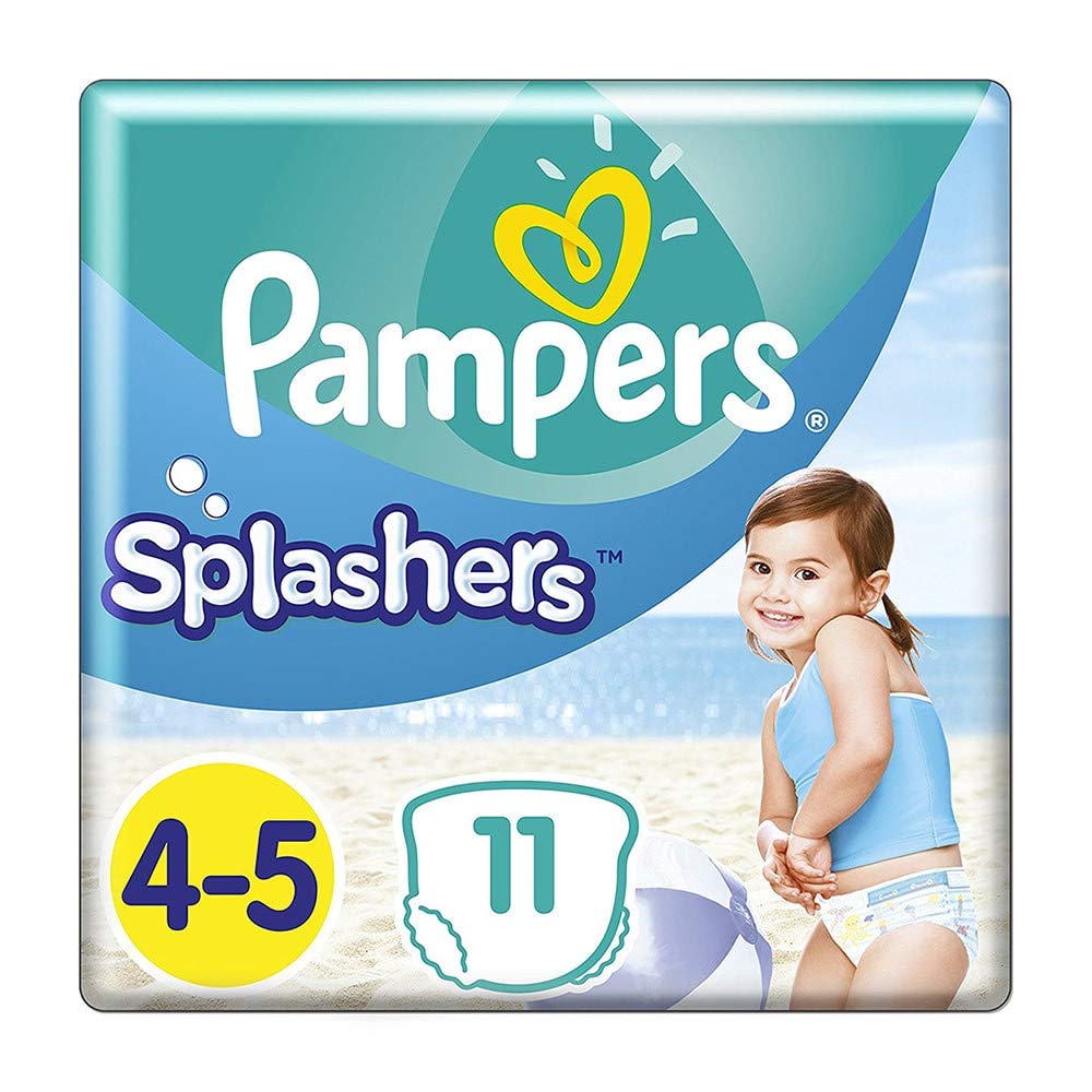pampers splashers size large