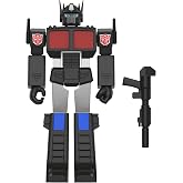 Super7 Transformers Optimus Prime (Nucleon Quest Special Mission) - 3.75" Transformers Action Figure with Accessory Classic Cartoon Collectibles and Retro Toys