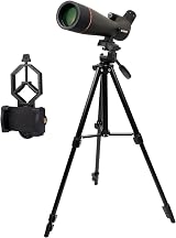 SVBONY SV13 20-60x80 Spotting Scope with Tripod IPX7 Waterproof Angled