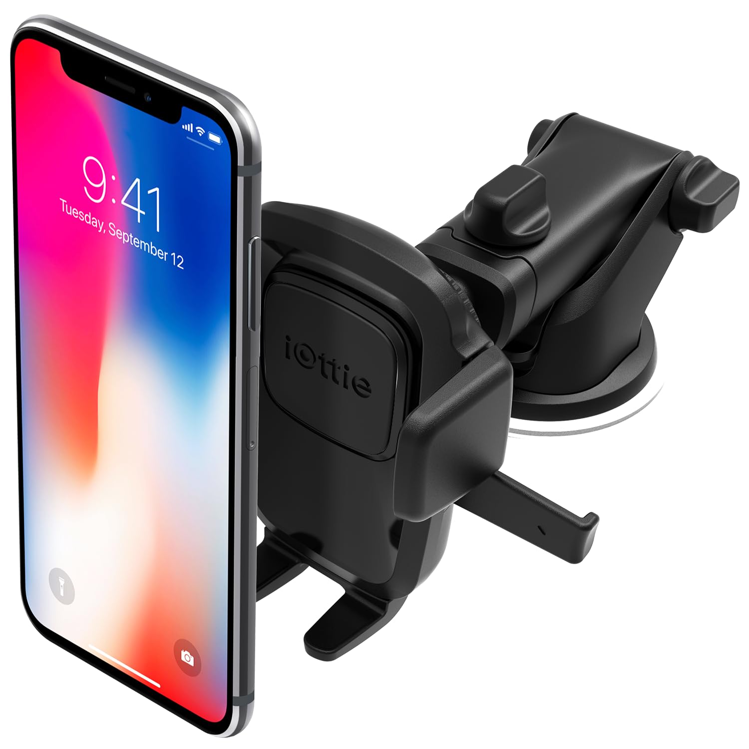 iOttie Easy One Touch Classic Dash & Windshield Universal Car Mount Phone Holder Desk Stand for iPhone, Samsung, LG, Moto and other Smartphones