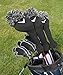 IZZO Golf Vintage Hybrid Headcover, Black & White