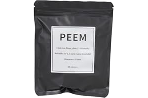 PEEM 5 Micron Filter Disc. 1.5-inch Stainless Steel Tube Extraction Special Filter Sheet. Color Restoration Column Filter Pad