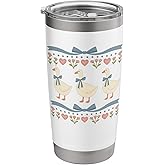 1980s Goose Print Vintage Mother's Day Gift Stainless Steel Insulated Tumbler