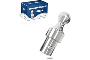 ouyanglong 60629 2-5/16-Inch Gooseneck Ball Fits for Chevrolet Ford GMC Nissan Titan XD Ram Puck, 30000 Lb Rated to Tow goose