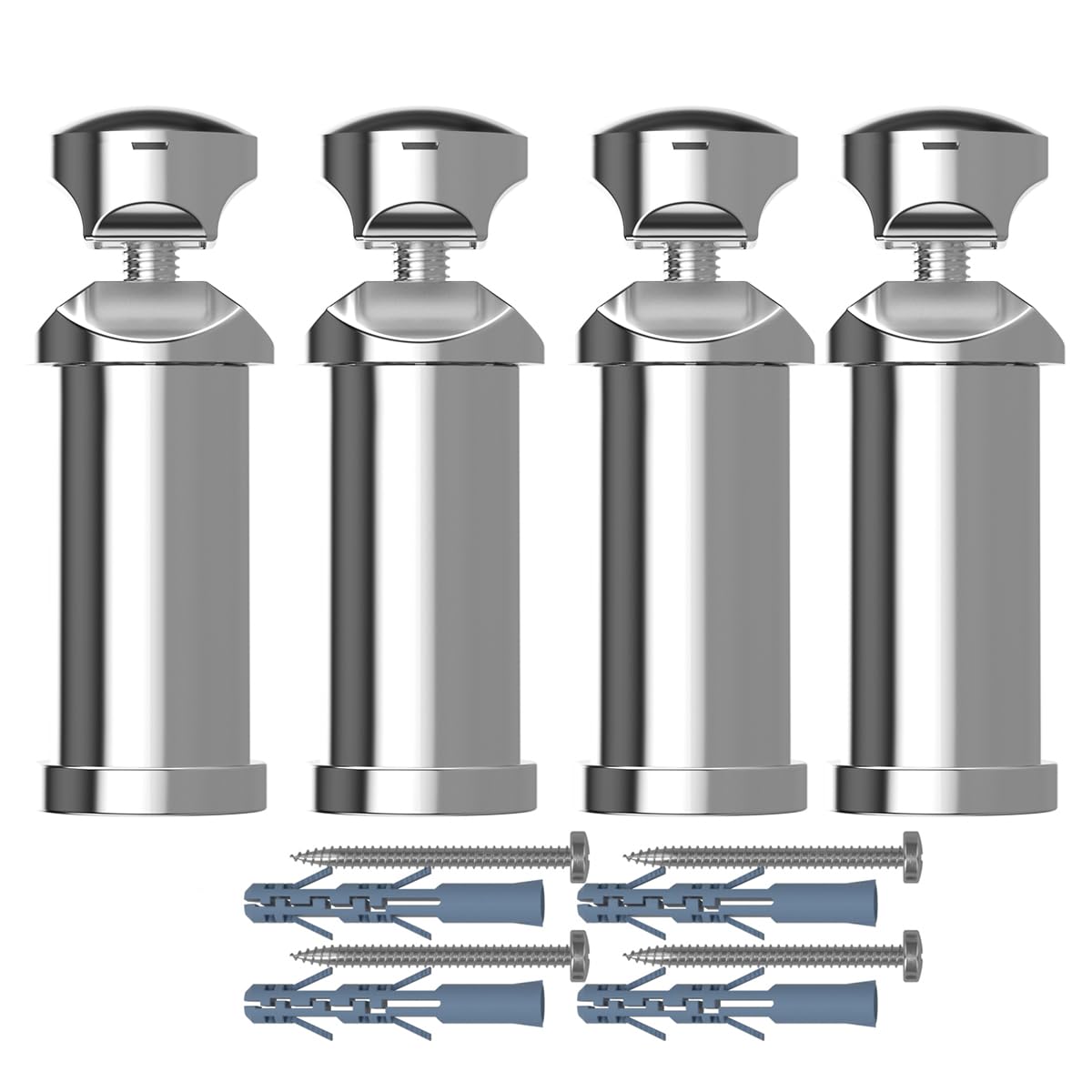 Myhomeware Set of Universal Brackets for Heated Towel RAIL Radiator Flat Or Curved