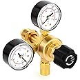 MEANLIN MEASURE Argon CO2 Regulators Gauges Gas Welding Regulator CGA580 Fitting With Miller Lincoln Mig Tig Weld 0-4500PSI / 0-10BAR