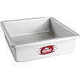 Fat Daddio's PSQ-993 Anodized Aluminum Square Cake Pan, 9 x 3 Inch