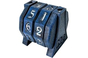 NERD GEAR LifeTrax - MTG Life Counter - Essential MTG Accessories for Magic The Gathering Commander Players - Durable, Sleek, and Professionally Made for TCG, DND, RPGs, and MTG (Deep Blue)