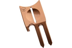 Birdicorn Golf Divot Repair Tool & Golf Ball Marker 6-in-1 Golf Divot Tool (Heavy Edition)