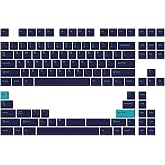 Drop + MiTo GMK Laser Custom Mechanical Keyboard Keycap Set - 120-keys, Doubleshot, Cherry Profile, for 60%, 65%, and TKL Layouts, etc. (Synthwave)