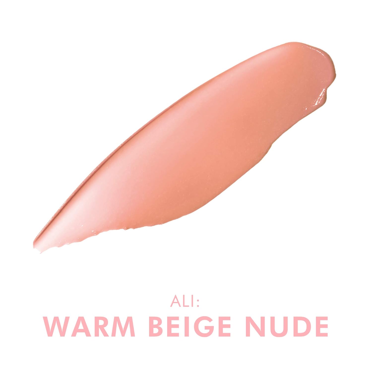 Beauty For Real Lip Revival, Ali - Warm Beige Nude - 100% Natural Tinted Lip Balm - Contains Shea Butter, Coconut Oil, Sweet Almond Oil & Peppermint Oil - Vegan - 0.09 oz : Beauty