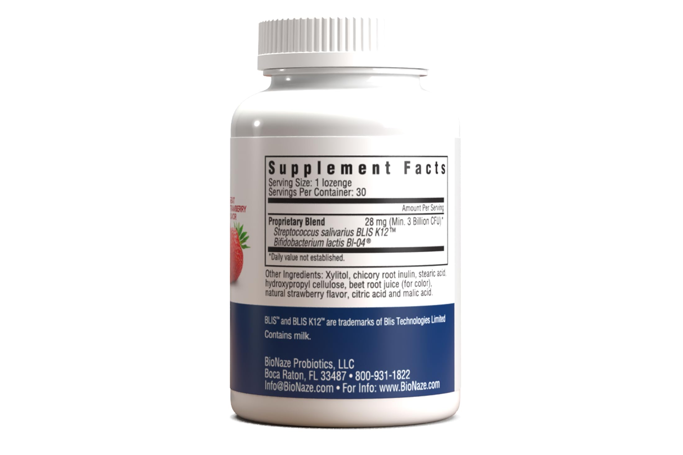 Oral Probiotic BLIS K12 & BL-04 for Sinus, Tonsil Stones, Bad Breath, Post Nasal Drip, Throat, Mouth, Teeth & Gut - Improve Oral & Respiratory Health. Clinically Proven Probiotic Strains 30 ct