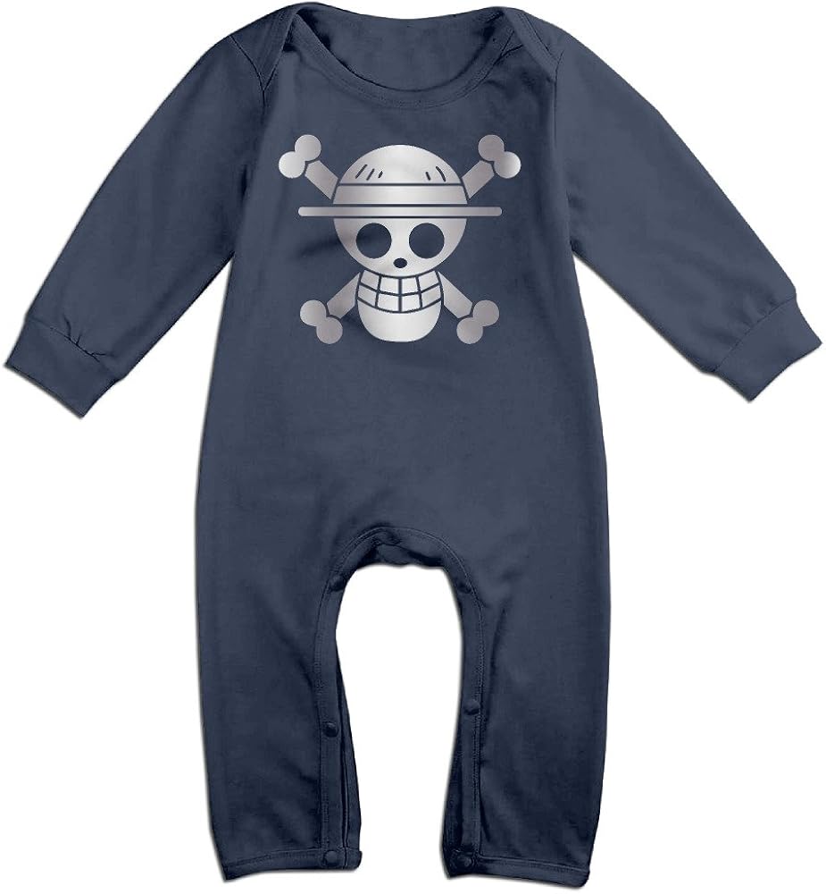 Newborn One Piece Luffy Platinum Style Infant Baby Girls