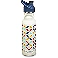 KLEAN KANTEEN Retro Dot Sport Cap with Classic Water Bottle 18oz, 1 EA