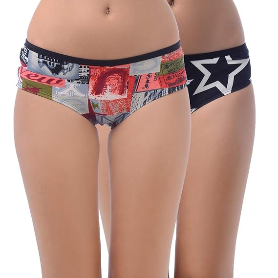 Pack of Two Printed Briefs