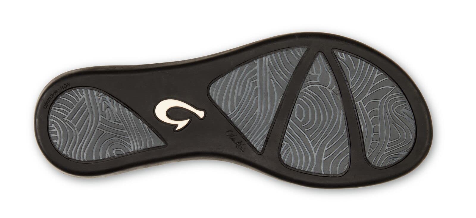 OLUKAI Ho'opio Women's Beach Sandals, Quick-Dry Flip-Flop Slides, Clean & Minimal Aesthetic, Water Resistant & Enhanced Traction, All-Day Comfort