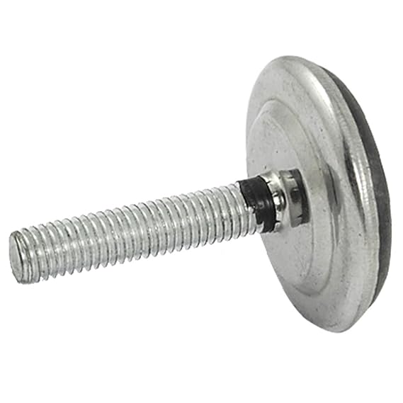 Furniture Chair Screw On Glides Feet 50mm Diameter Threaded