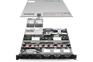 DELL PowerEdge R620 Server E5-2660 2.20Ghz 16-Core 64GB 2X 600GB H310 (Renewed)
