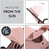 hauck Shop N Care Dark Pink Lightweight Pushchair 8.5 kg One Hand Fold view 6
