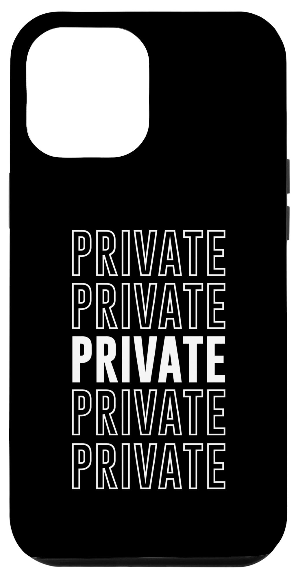 iPhone 12 Pro Max Private Case