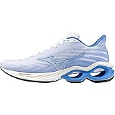Mizuno Mens Wave Creation 25 Running Shoe, White/Marina, 9