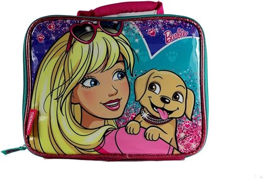 barbie backpack with lunch bag