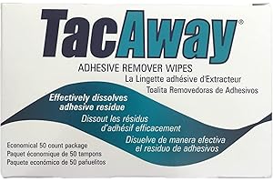 Torbot Trms408W - Tacaway Adhesive Remover Wipe, Non-Acetone, 50/Box