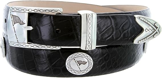 men's concho golf belts