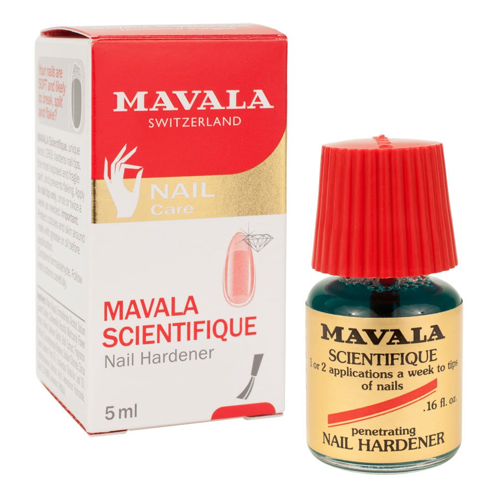 Mavala Scientifique Original Nail Hardener | Strengthens Nails, Hardens Nail Tips, Stops Breakage | 0.16 oz