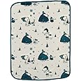 Franco Peanuts Snoopy Puffer Coat Holiday Christmas Bedding Super Soft Silk Touch Throw, 40 in x 50 in, (Officially Licensed Product)