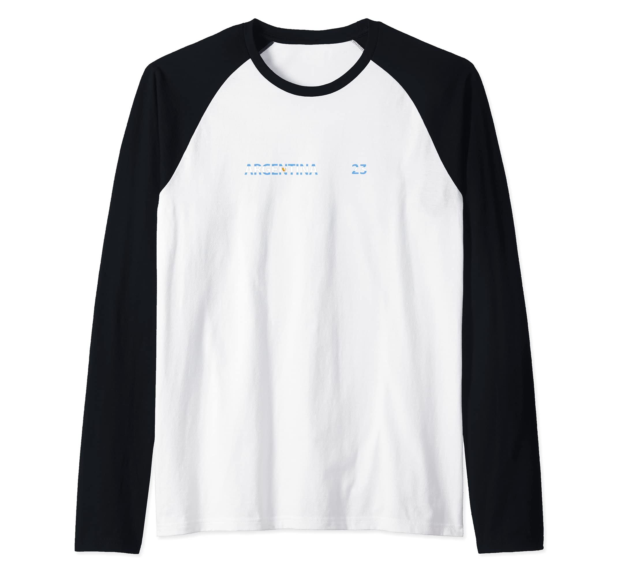 Flag Argentina Raglan Baseball Tee