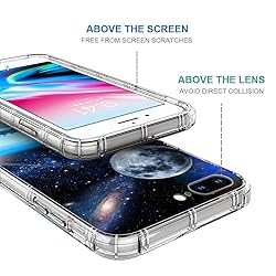 CARLOCA Compatible with iPhone 8 Plus Case,Clear